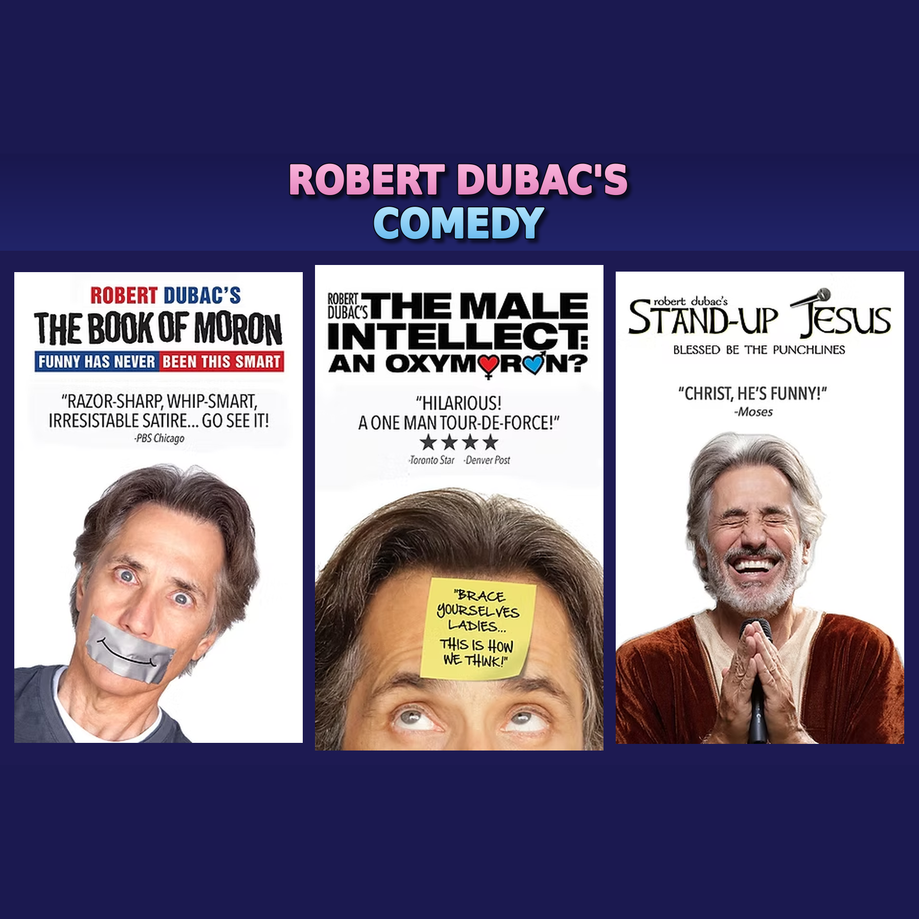 RobertDubacThreeShowsPicture-square